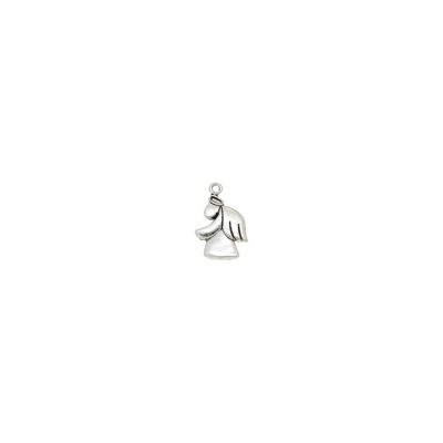Dije Pewter Envejecido Charm Angel SM1063 24mm. Venta por 12 Unidades