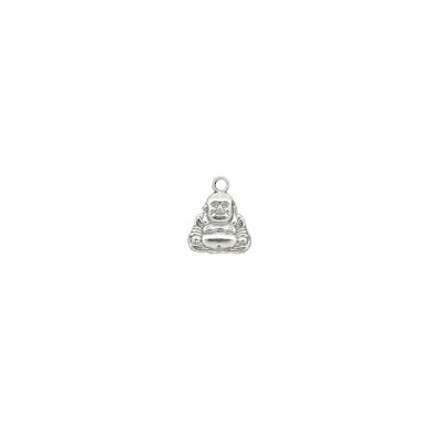 Dije Pewter Envejecido Charm Buda SM1249 26mm. Venta por 6 Unidades