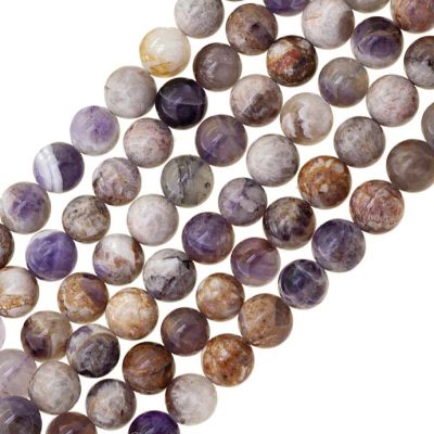 Bola Lisa Amatista ADG Natural 8mm. Sarta por 38cm Aprox