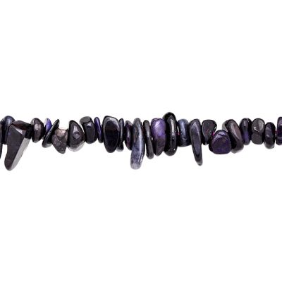 Chips Irregular Charoita Natural Morado 5-10mm. Venta por 38cm Aprox