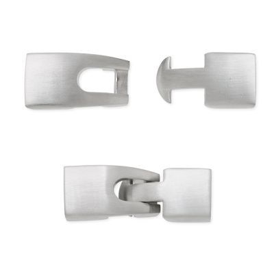 Broche Acero Inoxidable 304 Terminal Gancho Mate Magnetico 35mm Interno 12x6mm. Venta por Unidad
