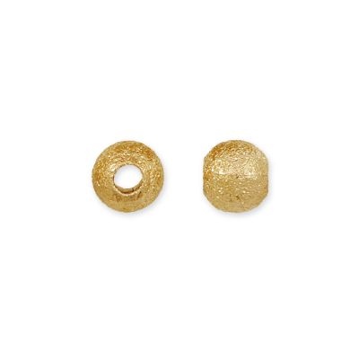 Separador Goldfilled Brasilero Bola Diamantada CC248 4mm. Venta por 5g 53 Unidade aprox