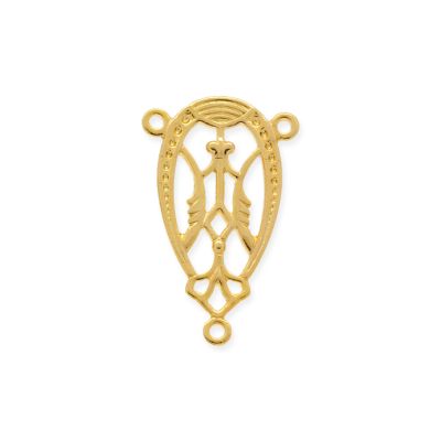 Crucero Goldfilled Brasilero CC761 3 Argollas 22mm. Venta por 5g 14 Unidades aprox