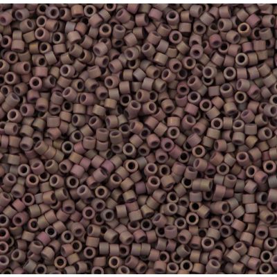Miyuki Delica® N.11 Mate Metalico Marron-Rosa Oscuro AB (DB1061)