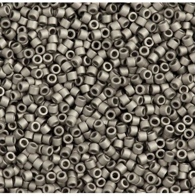 Miyuki Delica® N.11 Mate Plateado Niquel (DB0321)