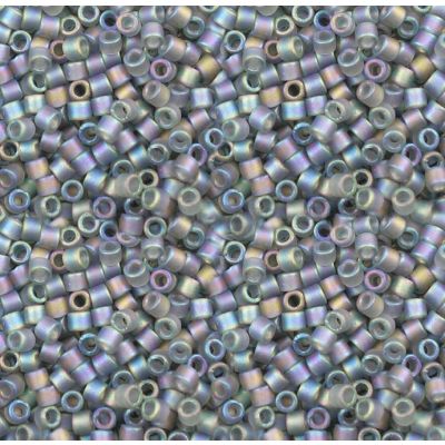 Miyuki Delica® N.11 Transparente Mate AB Gris (DB863)