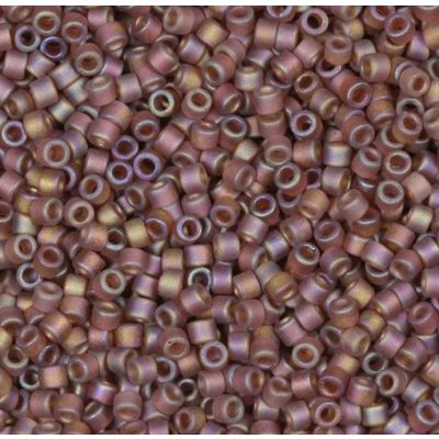 Miyuki Delica® N.11 Transparente Mate AB Topaz Oscuro (DB0853)