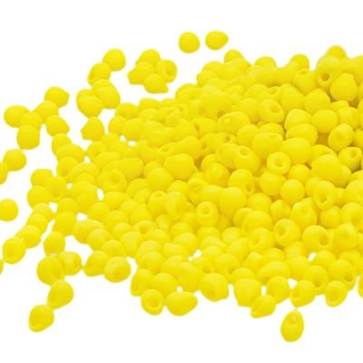 Miyuki Lagrima 3.4mm Opaco Amarillo Mate (DP-404F)