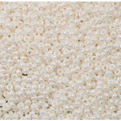 Miyuki Rocaille Mostacilla N.11 Blanco Perlado (#591)