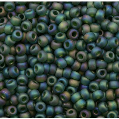 Miyuki Rocaille Mostacilla N.11 Verde Oliva Mate (#158F)