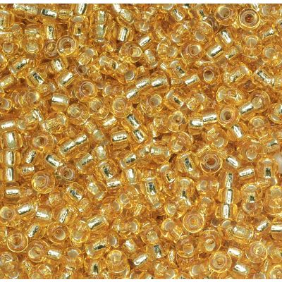 Miyuki Rocaille Mostacilla N.15 Dorado Transparente SL (#3)