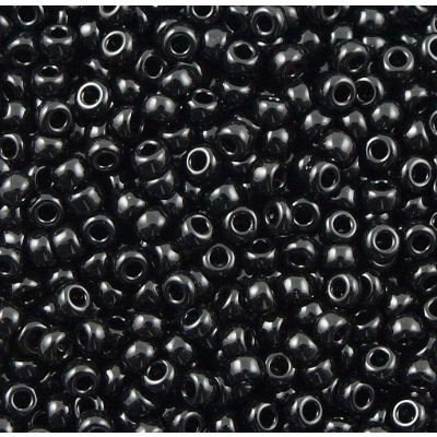 Miyuki Rocaille Mostacilla N.11 Negro Opaco (#401)