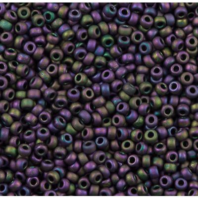 Miyuki Rocaille Mostacilla N.11 Amatista Mate Metalico (#2019)