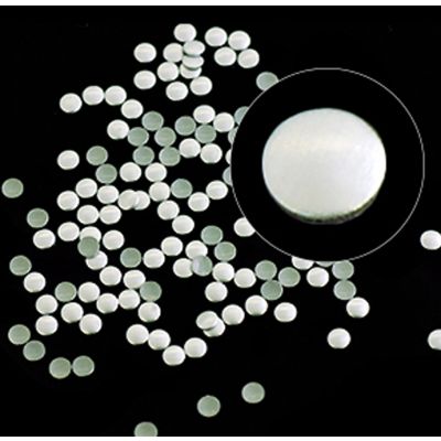 Cristal Austriaco SS10 Plana Pega Calor 2.7-2.8mm Plateado Mate. Venta por 144 Unidades