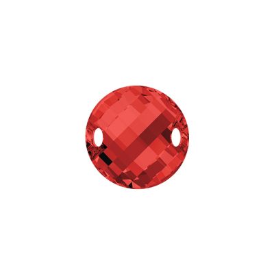 Cristal Austriaco 3221 Twist Sew-On 18mm Red Magma. Venta por unidad