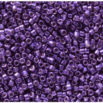 Miyuki Delica® N.11 Morado Brillante Galvanizado Duracoat (DB2510)