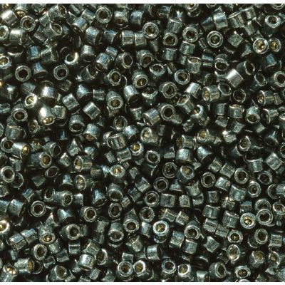 Miyuki Delica® N.11 Negro Brillante Galvanizado Duracoat (DB2507)