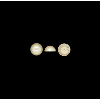 Perla Japonesa Media Perforacion Cultura 20mm. Venta por 12 Unidades