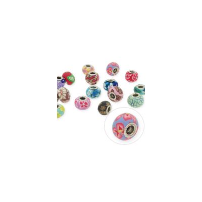 Rondela Vidrio Centro Aluminio 12-14mm. Venta por 6 Unidades