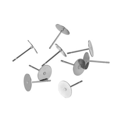 Herraje Topo Acero Inoxidable 304 Base Plana CA03 8mm. Venta por 72 Unidades