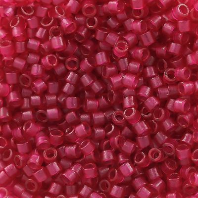 Miyuki Delica® N.11 Mate Transparente Scarlet (DB775)