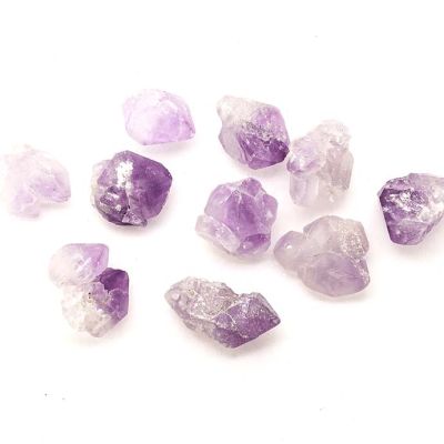 Dije Nugget En Bruto Amatista Natural 20-25mm. Venta por Unidad