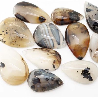 Dije Agata Dendrita 35-50mm (Natural) Venta por Unidad