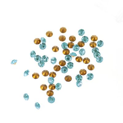 Cristal Conico PP15 Aguamarina Optima 2.1-2.2mm. Venta por 144 Unidades