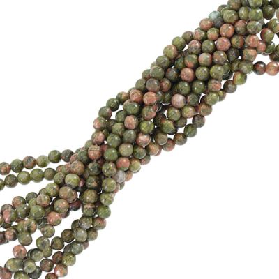 Bola Lisa Unakita 4mm. Sarta por 39cm