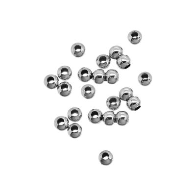 Bola Lisa Acero Inoxidable 304 4mm Hueco 1.5mm. Venta por 12 Unidades