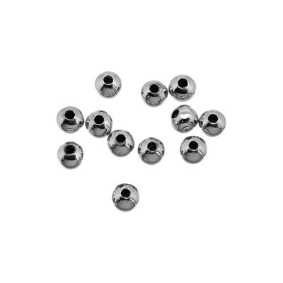 Bola Lisa Acero Inoxidable 304 5mm Hueco 1.5mm. Venta por 12 Unidades