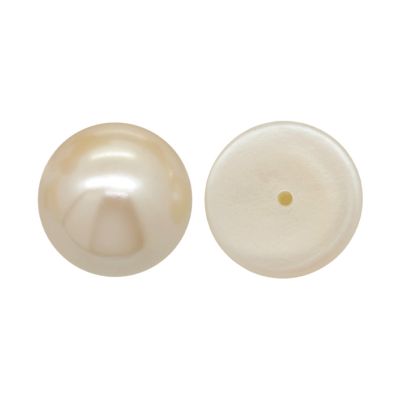 Perla Japonesa Media Perforacion Cultura 22mm. Venta por 12 Unidades