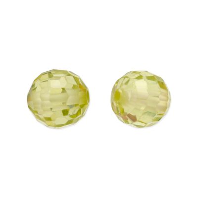 Zircon Tailandes Separador Bola 8mm Peridot Venta por 2 unidades