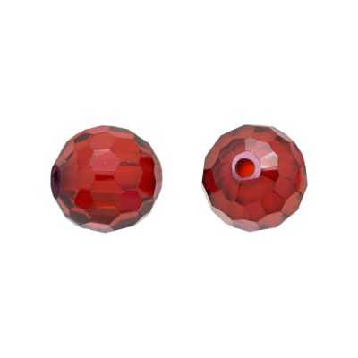 Zircon Tailandes Separador Bola 8mm Red Magma Venta por 2 unidades