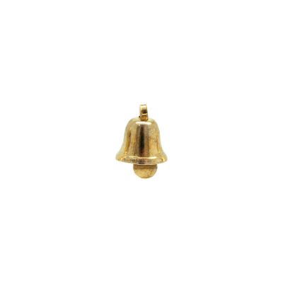 Herraje Latón Dorado Campana de la Libertad 10mm. Venta por 12 Unidades
