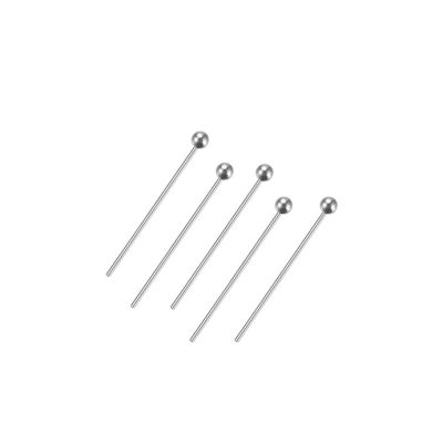 Alfiler Cabeza Redonda 22x0.6mm Acero Inoxidable. Venta por 100 Unidades