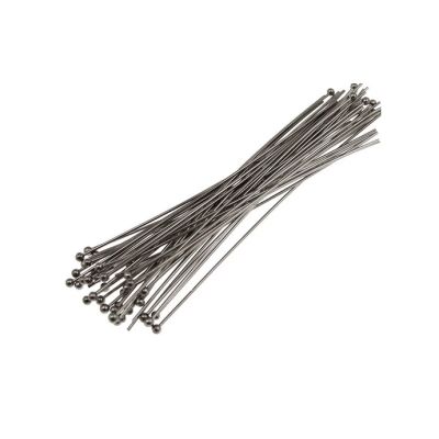 Alfiler Cabeza redonda Negro 26x0.5mm. Venta por 144 Unidades