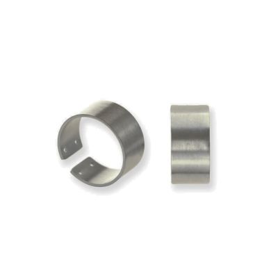Base Anillo Ajustable Acero Inoxidable Plateado 10mm. Venta por Unidad