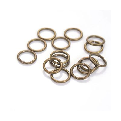 Argolla Pavonada Latón Abierta 7x0.1mm. Venta Por 5 Gramos