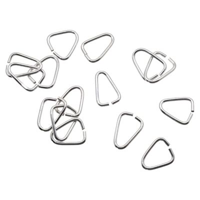 Argolla Plata 925 Triangulo 11x9mm. Venta por Unidad