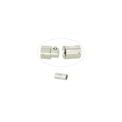 Broche Latón Libre Niquel Tubo Seguridad 7x13mm. Venta por Unidad