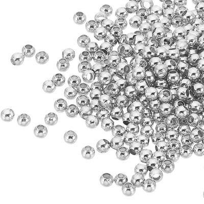 Separador Plata 925 Italiana Bola Lisa 2mm. Venta por paquete de 1g (42) Unds aprox