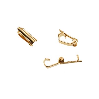 Broche Latón Dorado Pulso Liso 10mm. Venta por 12 Unidades