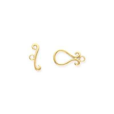 Broche salvavidas 20mm No 2 Acero Inoxidable Baño Dorado 2 Piezas. Venta por Unidad