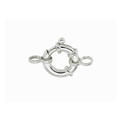 Broche Plata 925 Timon Nautico Riaza 2474 12x3mm. Venta por Unidad