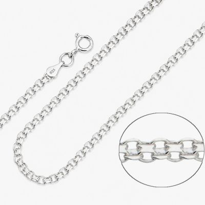Cadena Plata 925 Terminada Tejido Chino 1.5mm 45cm. Venta Por Unidad