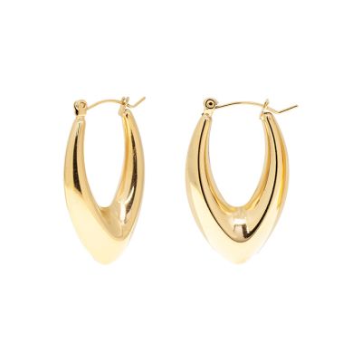 Herraje Candonga 37mm Acero Inoxidable Baño Dorado. Venta por 2 Unidades