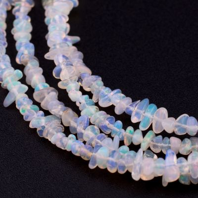 Chips 4-6mm Opalo Etiopia Calidad AA (Natural). Sarta por 40cm