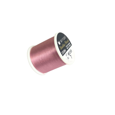 Miyuki Beading Thread Hilo pre-encerado Fucsia 100% Nylon 0.08mm. Rollo por 50 Metros