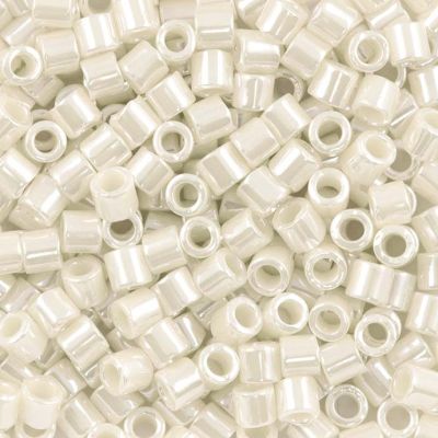 Miyuki Delica N.11 Blanco Opaco Luster Esmaltado (DB0203).